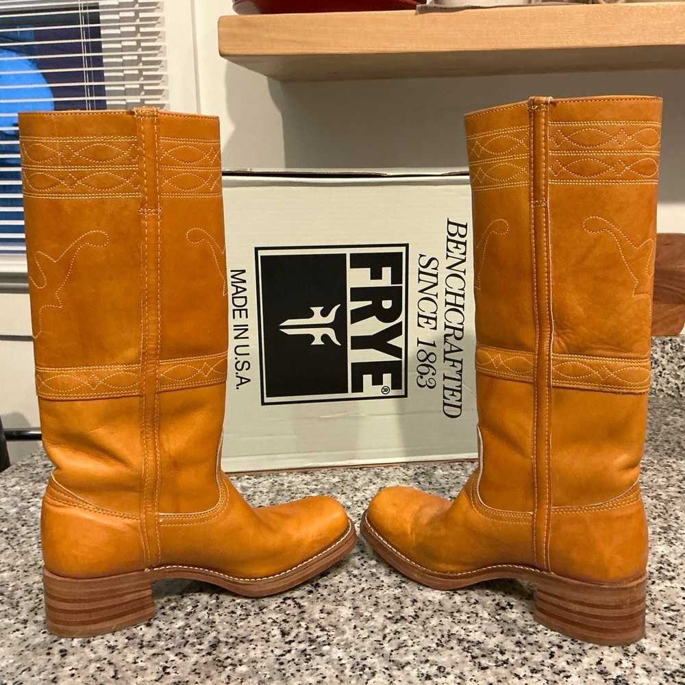 Frye Campus Stitching Horse Boots - Picture 4 of 14